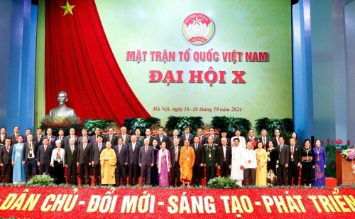 dai hoi mat tran to quoc vn lan thu x Chup ảnh lưu niệm