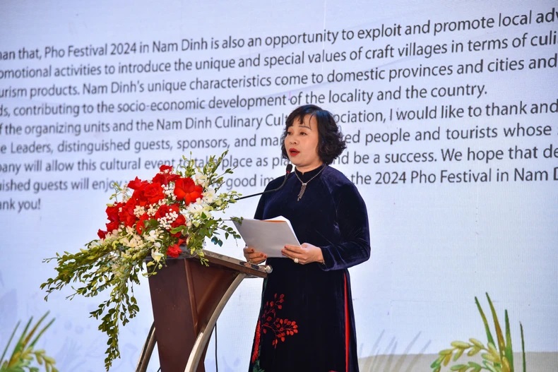 Nghệ nhân Lê Thị Thiết, Chủ tịch Hiệp hội Văn hóa Ẩm thực Nam Định