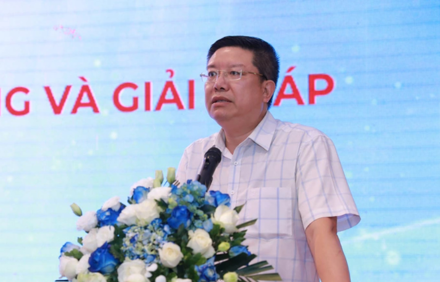 Tiến sĩ Lê Thanh Hòa – Phó Cục trưởng Cục Chế biến và Phát triển thị trường nông sản, Bộ NN&PTNT (Ảnh: Hoàng Trang).