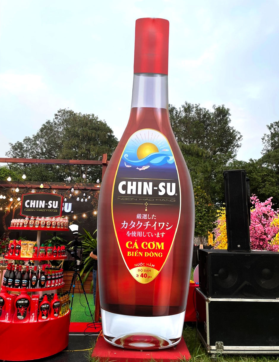 Nhãn hàng Chinsu của Công ty CP hàng tiêu dùng Masan