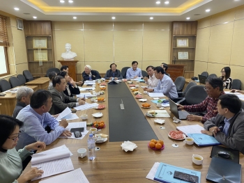 Đai diện Hiệp hội Nước mắm Việt Nam (Tổng Thư ký và Trưởng ban Khoa học kỹ thuật và Công nghệ) tham dự cuộc họp Ban Thường vụ mở rộng của Hội Thủy sản Việt Nam