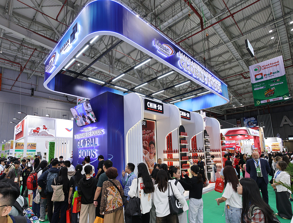 Masan giới thiệu các thương hiệu chủ lực xuất khẩu tại Vietfood 2026