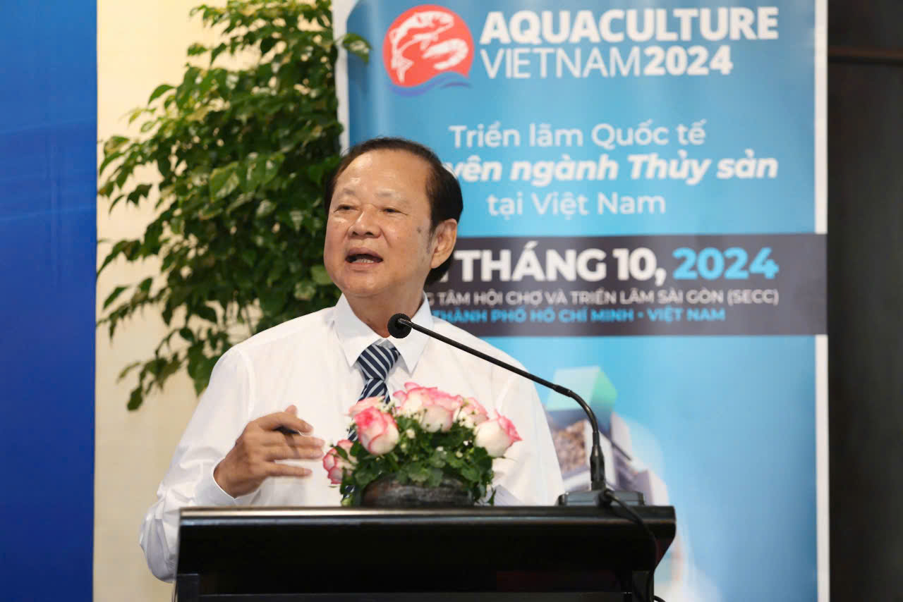 HỌP BÁO TRIỂN LÃM AQUACULTURE VIETNAM 2024 