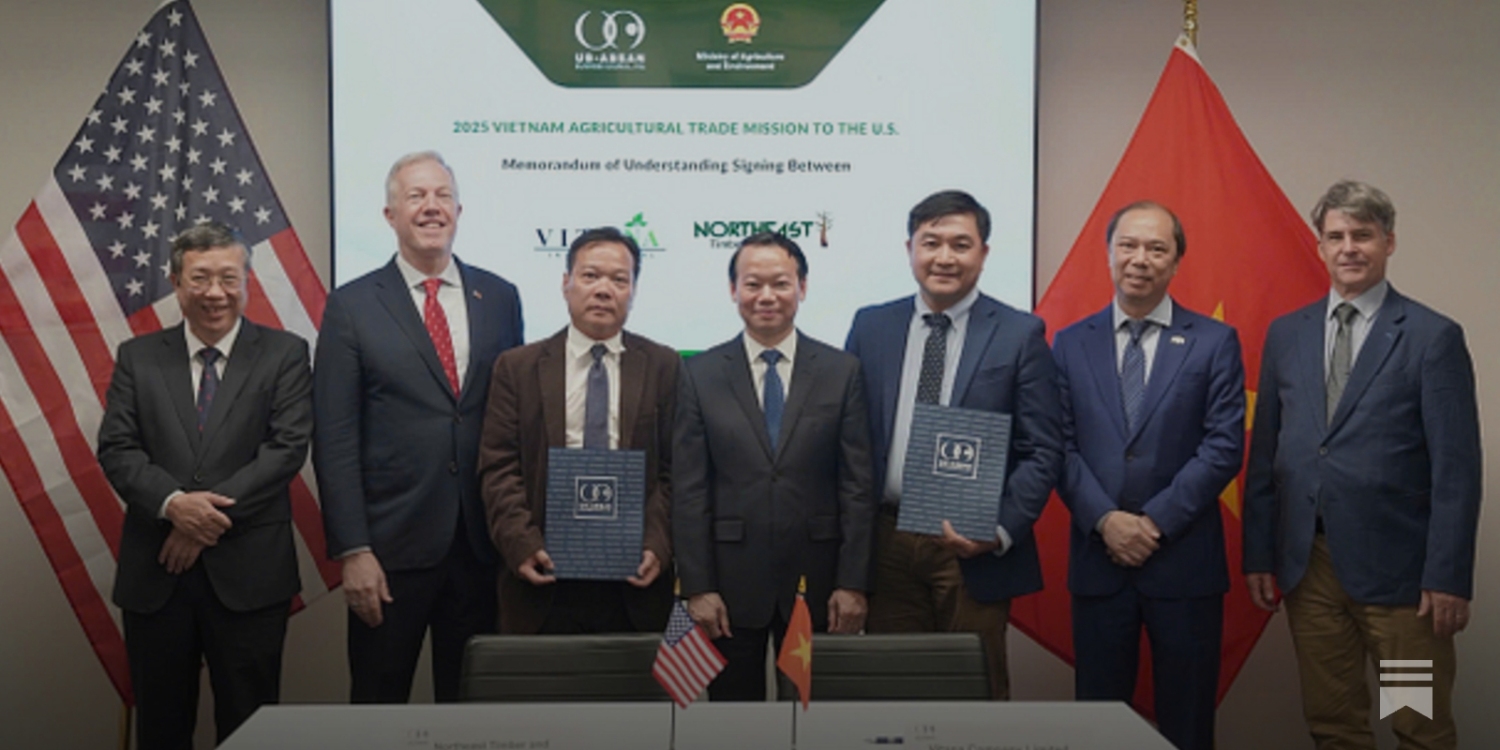 Bộ trưởng Đỗ Đức Duy và Chủ tịch USABC Ted Osius chứng kiến các lễ ký MOU giữa doanh nghiệp Việt Nam và Hoa Kỳ.