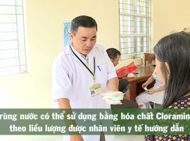 Hướng dẫn vệ sinh, xử lý nước trong và sau mùa lũ để bảo vệ sức khỏe.